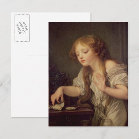 死んだ鳥 ポストカード (正面/裏面)