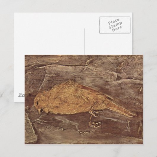 死んだ鳥 ポストカード (正面/裏面)
