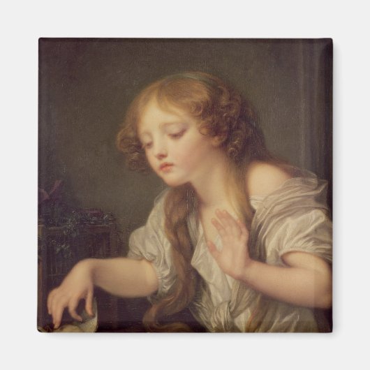 死んだ鳥 マグネット (正面)