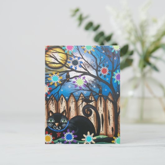 死んだ黒猫のロリ・エバレット_ Day，メキシコ ポストカード (スタンド正面)