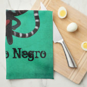 死んだ黒猫の日 キッチンタオル (四つ折り)