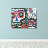 死んだ黒猫の日 キャンバスプリント (インサイチュ (ウッドフロア))