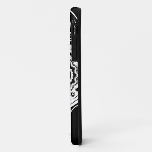 死んだiPhone5場合のスカルの芸術日を砂糖で甘くして下さい Case-Mate iPhoneケース (裏面/左)