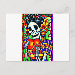 死んだLa Calavera Catrinaの日 ポストカード