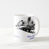 死んだLawyer™の不動産弁護士のコーヒー・マグ コーヒーマグカップ (正面右)