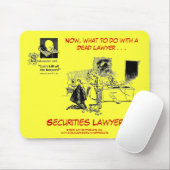 死んだLawyer™の保証弁護士のマウスパッド マウスパッド (マウス)