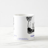 死んだLawyer™の医療ミス弁護士のコーヒー・マグ コーヒーマグカップ (中央)