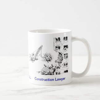 死んだLawyer™の建築弁護士のコーヒー・マグ コーヒーマグカップ