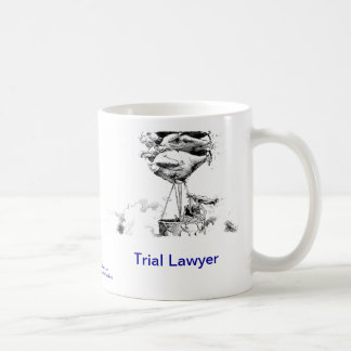 死んだLawyer™の法廷弁護士のコーヒー・マグ コーヒーマグカップ