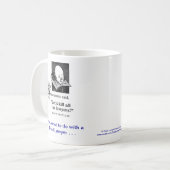 死んだLawyer™の製造物責任のコーヒー・マグ コーヒーマグカップ (正面左)