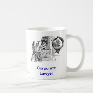 死んだLawyer™企業のな弁護士のコーヒー・マグ コーヒーマグカップ