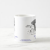死んだLawyer™環境弁護士のコーヒー・マグ コーヒーマグカップ (中央)