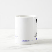 死んだLawyer™税弁護士のコーヒー・マグ コーヒーマグカップ (中央)