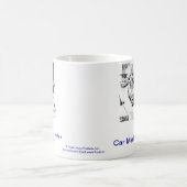 死んだLawyer™車整備士弁護士のコーヒー・マグ コーヒーマグカップ (中央)