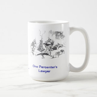 死んだLawyer™ 1つのPercenterの弁護士のコーヒー・マグ コーヒーマグカップ