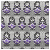 死んだMatryoshka ファブリック (クローズアップ)