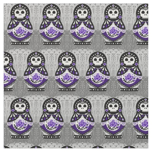 死んだMatryoshka ファブリック (クローズアップ)