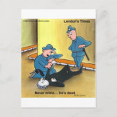 死んだMIMEティーおもしろいマグカードのギフトなど ポストカード (正面)