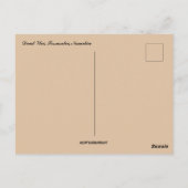 死んだVlei Sossusvleiナミビア ポストカード (裏面)