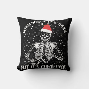 死んでいるのにクリスマス クッション