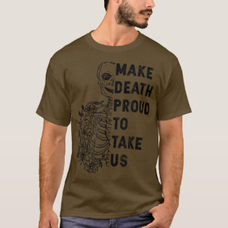 死んで誇りを持った記念に森のフローラ Tシャツ