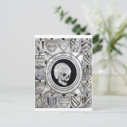 死んで ポストカード (スタンド正面)