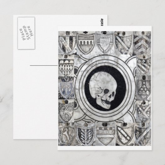 死んで ポストカード (正面/裏面)