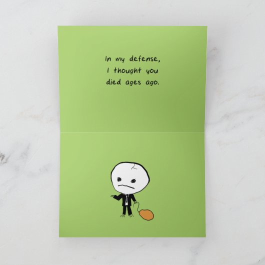 死ん考えだ カード (内部)