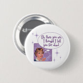 死ん離れだ 缶バッジ (正面&裏面)