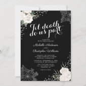 死エレガントが我々の一部とな結婚るまで 招待状 (正面)