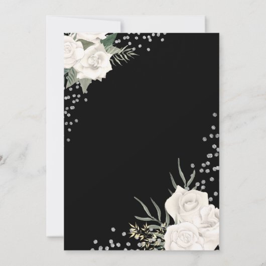 死エレガントが我々の一部とな結婚るまで 招待状 (裏面)