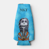 死カラフルんだ骸骨の幸せな日 ボトルクーラー (正面)