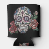 死クールんだ砂糖スカルの日バラ... 缶クーラー (裏面)