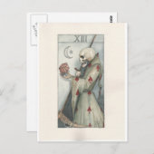 死タロットカードドミニク性マーフィー ポストカード (正面/裏面)