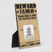 死パーソナライズされたぬか生きたか フォトプラーク (側面)