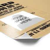 死パーソナライズされたぬか生きたか フォトプリント            (角)