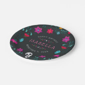 死パーソナライズされたんだテーマ誕生日パーティーの日 ペーパープレート (アングル)