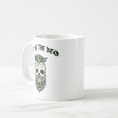 死モダンんだコーヒーカップの男の日 コーヒーマグカップ (正面左)