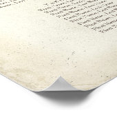 死亡したスカルカップル結婚の座席表 ポスター (角)