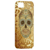 死亡したスカルiphone 5ケースの日 Case-Mate iPhoneケース (裏面/右)