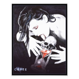 死亡キス フォトプリント           