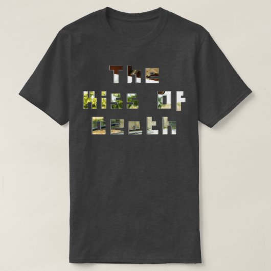 死亡キス Tシャツ (デザイン正面)