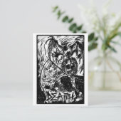 死亡タロット ポストカード (スタンド正面)