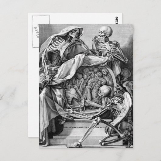 死亡率ポストカードの哲学 ポストカード (正面/裏面)