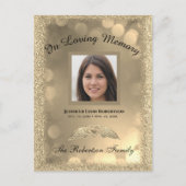 死亡通知 ポストカード (正面)