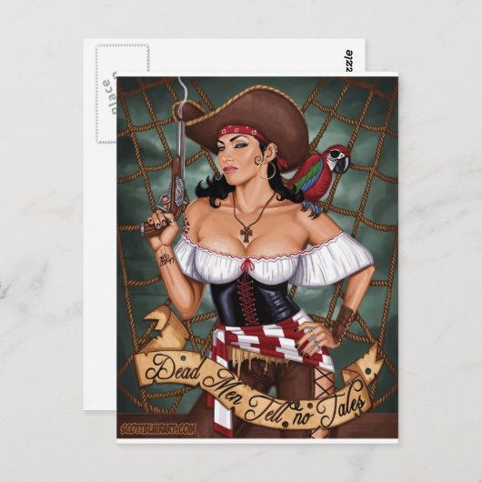 死人の口には出さぬ ポストカード (正面/裏面)