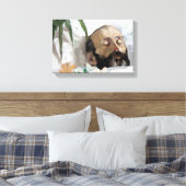 死人の肖像（死と死後） キャンバスプリント (インサイチュ (寝室))