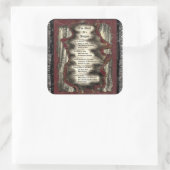 死人の裁きを受ける スクエアシール (バッグ)