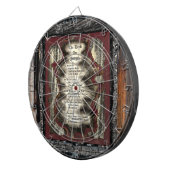 死人の裁きを受ける ダーツボード (正面右)