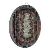 死人の裁きを受ける ダーツボード (正面左)